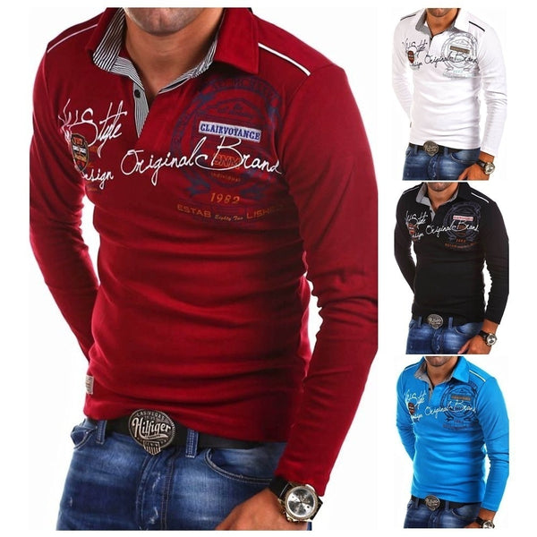 ZOGAA Long Sleeve Polo