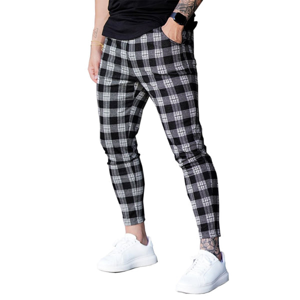 Plaid Joggers